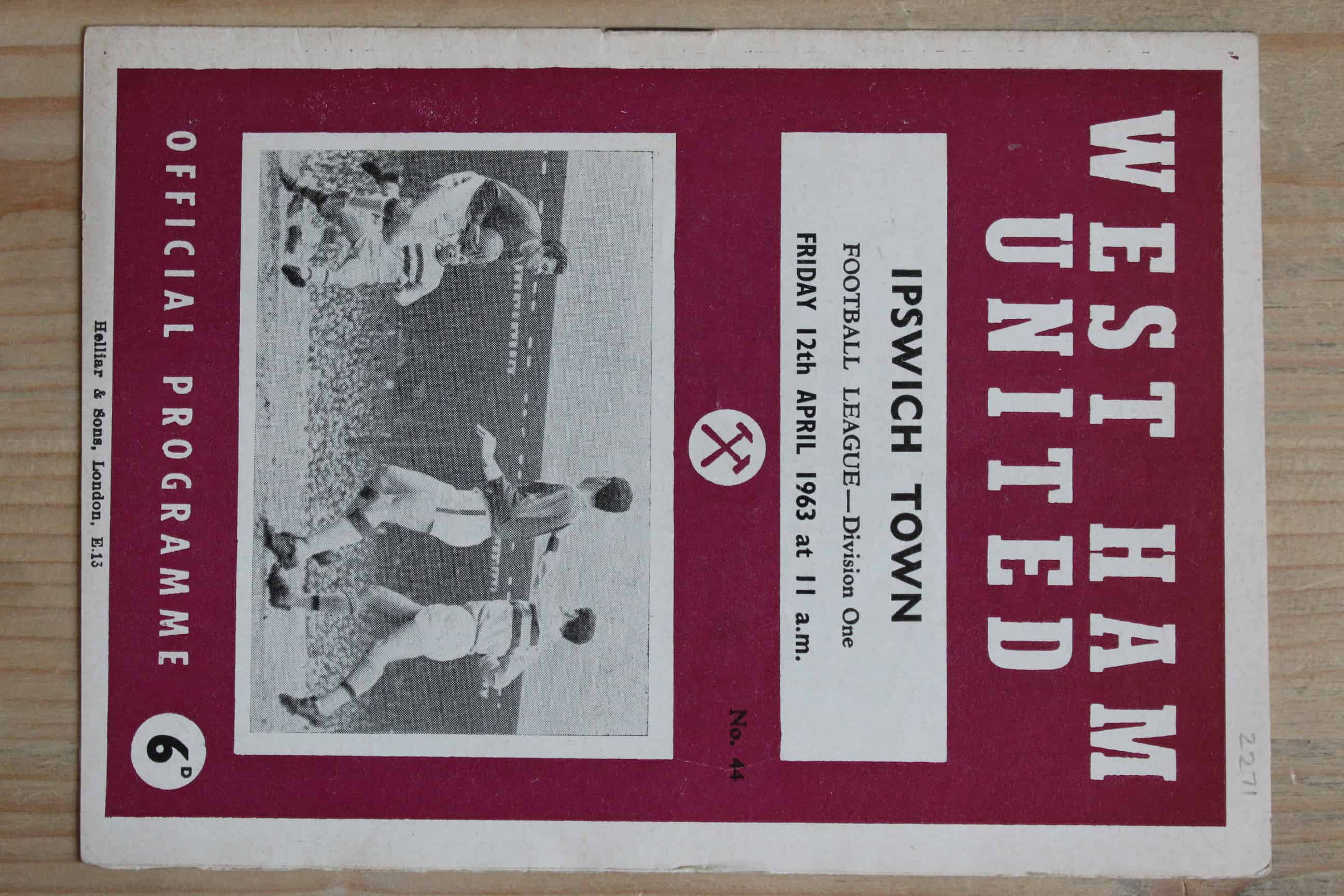 West Ham United FC v Ipswich Town FC